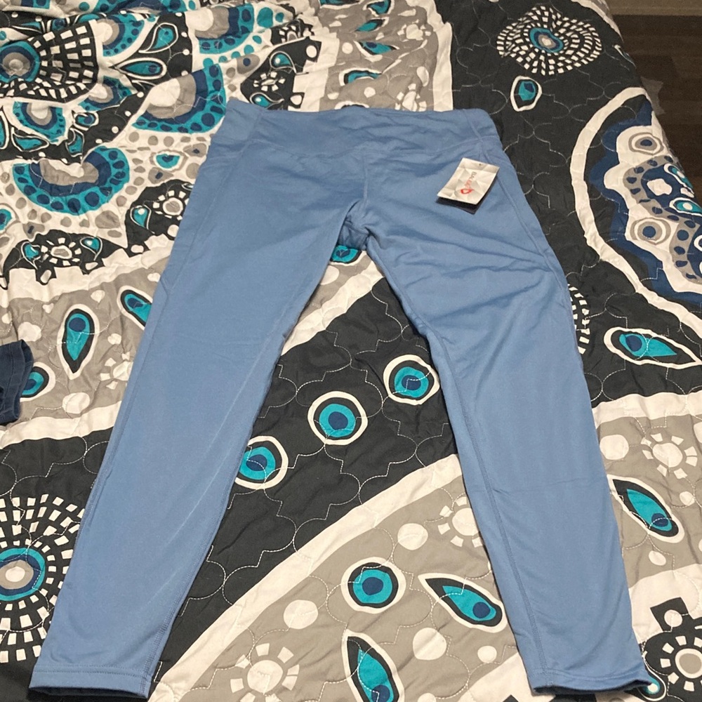 Baleaf Blue Athletic Leggings